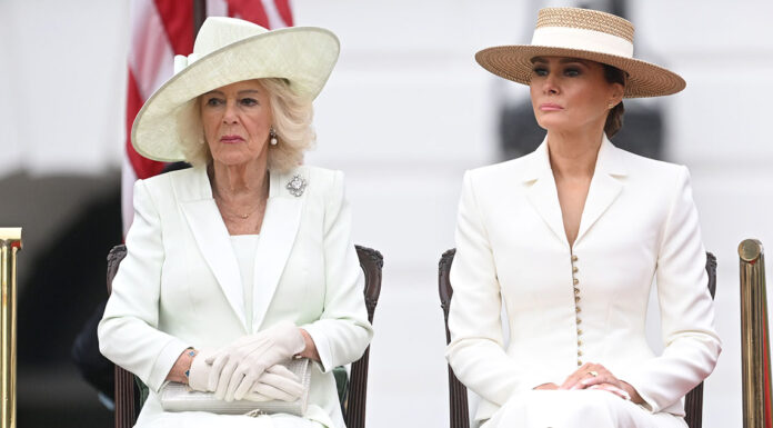 Lip reader reveals Queen Camilla’s ‘naughty’ remark that left Melania speechless
