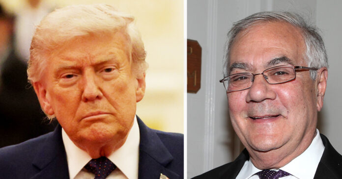 Pioneering gay Rep. Barney Frank made bombshell claim on his deathbed and it involves Donald Trump