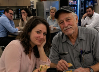 Mocked for eating lunch with a lonely janitor, I received an unexpected gift after his death