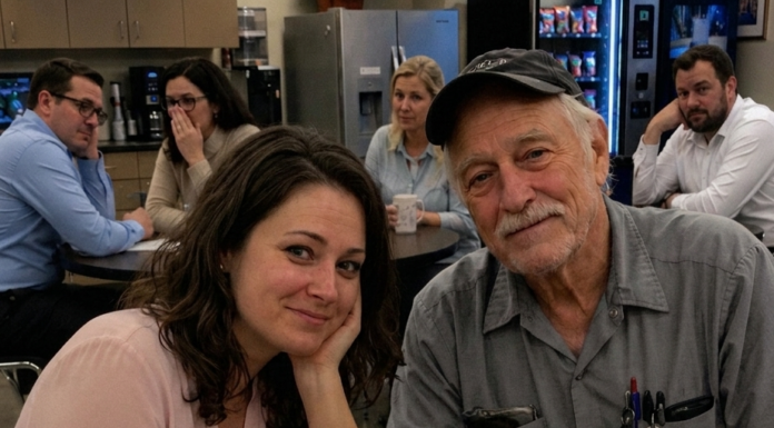 Mocked for eating lunch with a lonely janitor, I received an unexpected gift after his death