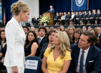 My ex’s new wife took my seat at graduation, but then my son revealed the truth