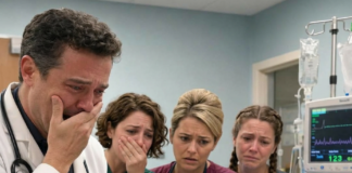 She walked into the hospital alone to give birth but moments after her baby was born, the doctor looked at it and broke down in tears
