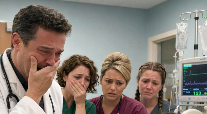 She walked into the hospital alone to give birth but moments after her baby was born, the doctor looked at it and broke down in tears