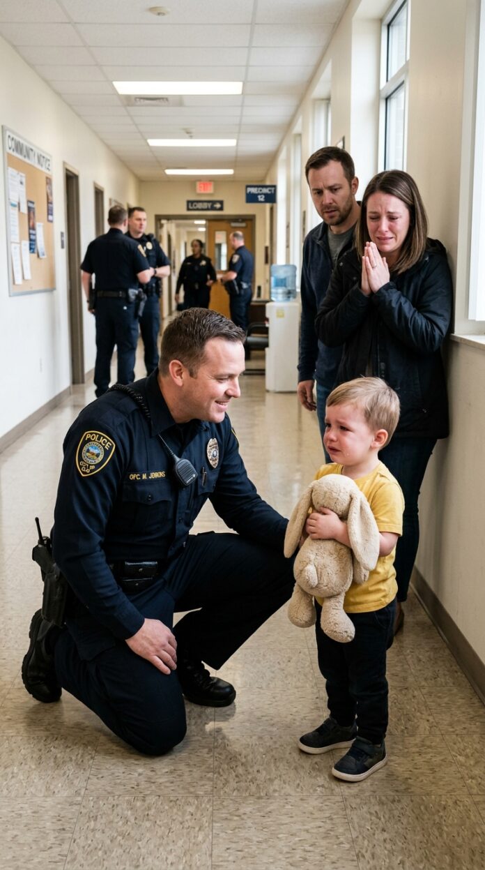 A toddler walked into a police station to make a confession and it led to an outcome nobody saw coming