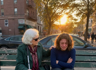 My husband left me penniless at a bus stop, then someone stepped in