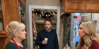 My daughter-in-law invited 25 people over to my place for Christmas, so I told her she’d better be ready to host the whole thing herself