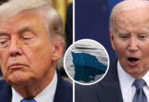 Joe Biden takes brutal swipe at Trump over Reflecting Pool repairs after he threatened vandals with 10 years in prison