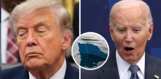 Joe Biden takes brutal swipe at Trump over Reflecting Pool repairs after he threatened vandals with 10 years in prison