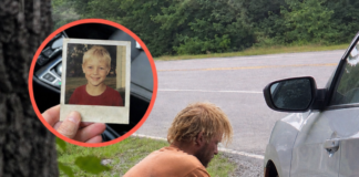 Homeless man helped me change a flat tire on Route 9 where my son vanished 20 years ago – then he left something on the passenger seat