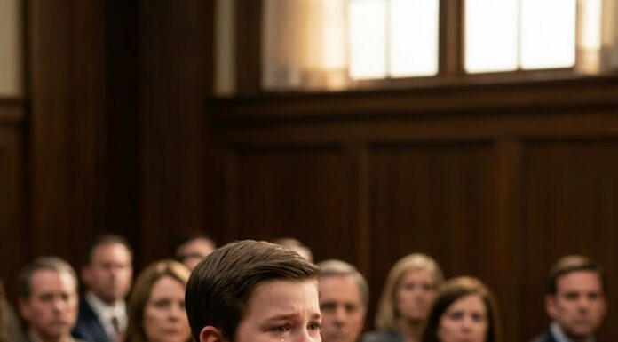 In court, my husband blamed me for destroying his company—until my son pointed out who had set me up
