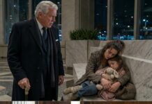 I found them sleeping on a marble bench inside my bank—one exhausted mother and a six-year-old girl hugging a torn rabbit