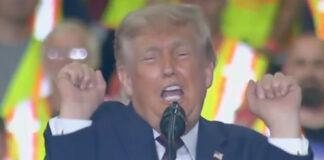 Donald Trump slammed for ‘disgusting’ act during rant about transgender athletes