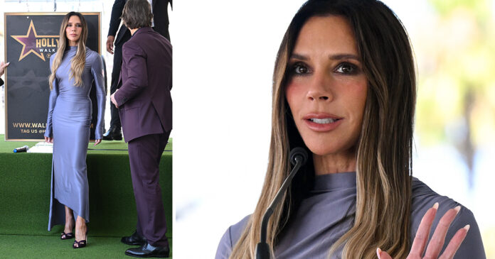 Victoria Beckham’s Walk of Fame appearance leaves fans concerned over one noticeable detail