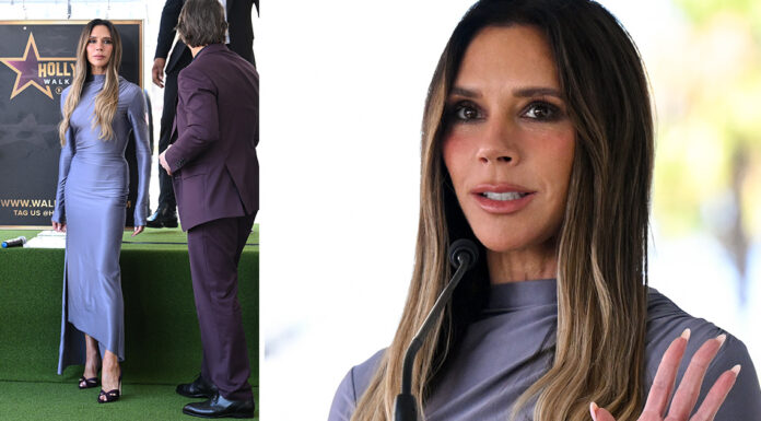 Victoria Beckham’s Walk of Fame appearance leaves fans concerned over one noticeable detail