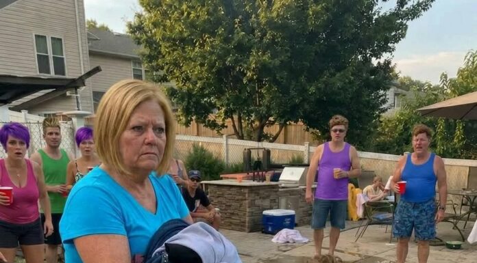 The poolside betrayal that had the whole neighborhood talking