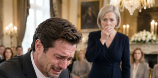 I kissed my wife’s cold forehead in the coffin—then opened her hand and found a navy-blue button torn from my brother Rodrigo’s jacket