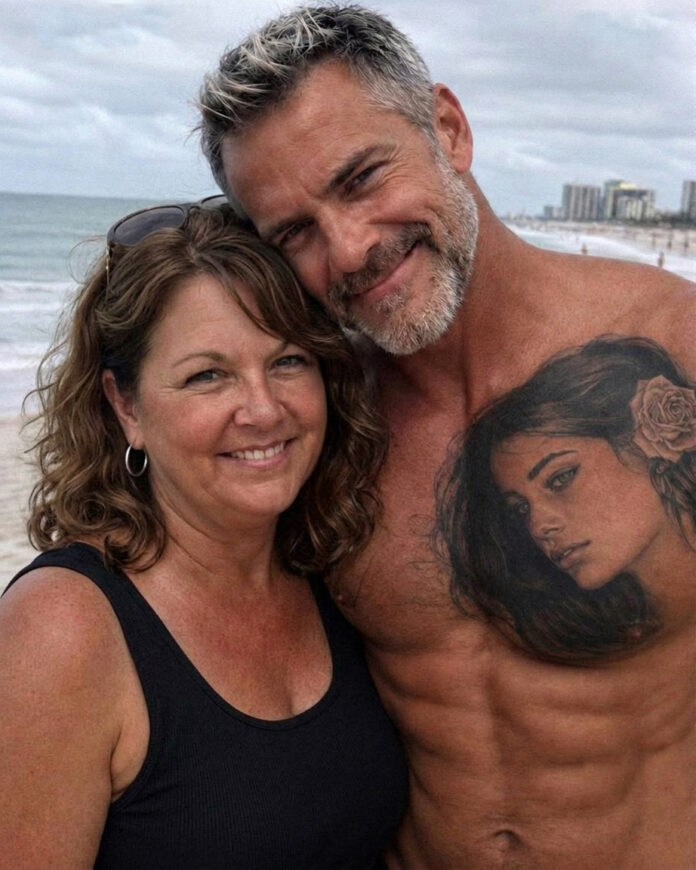 My husband spent twenty years swearing the woman tattooed over his heart was imaginary—until I met the real her