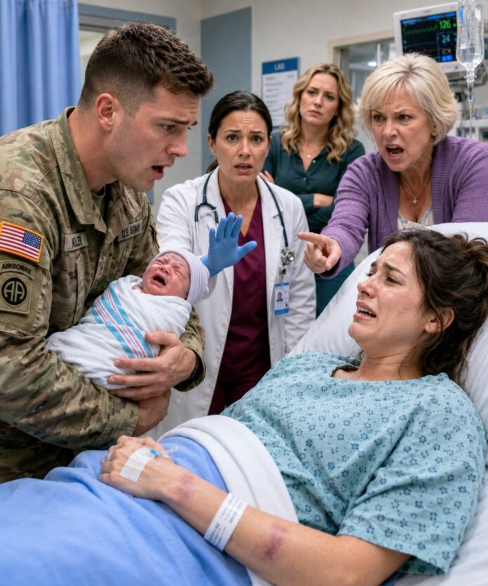 After eight months in the military, I returned to a sick baby and a family that didn’t care