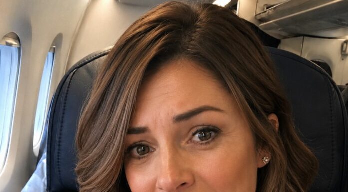I booked a seat on my pilot husband’s flight for our anniversary, but what he said over the intercom shocked me