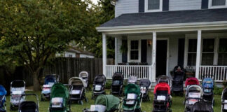After losing my newborn, I gave his baby things to a struggling mother—the next morning, my yard was filled with strollers carrying sealed boxes
