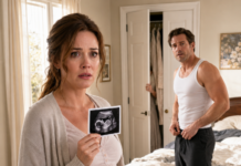 I came home with our baby’s ultrasound to find my husband pulling up his pants—and my best friend hiding behind my maternity coats